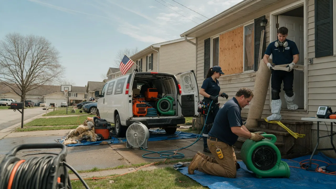 Water Damage Restoration in Earlham, IA near me